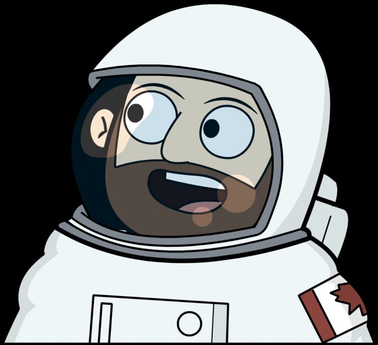 brewthedude as an astronaut